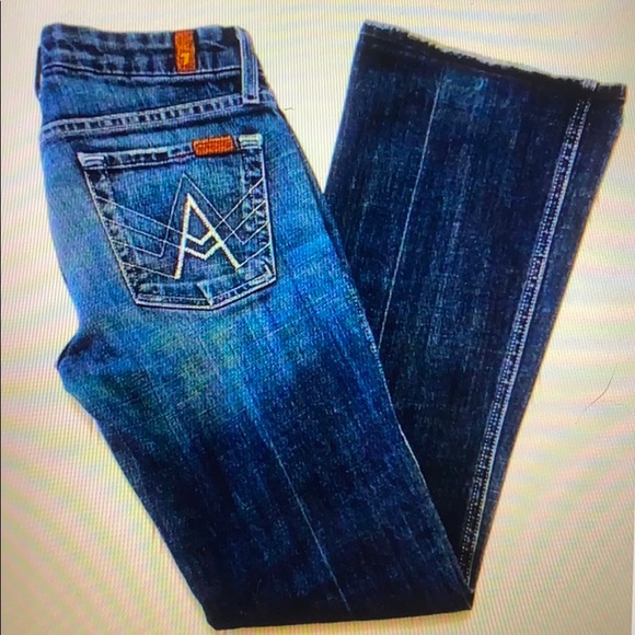 7 FOM Straight Leg Jeans - Picture 1 of 6